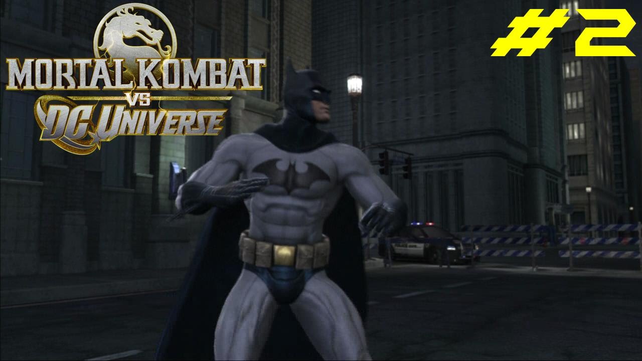 Mortal Kombat vs DC Universe PS3 Gameplay #2: Batman