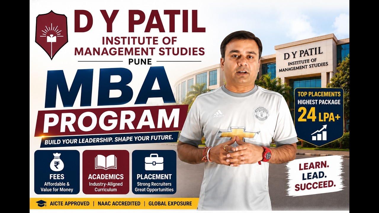 🎓 D Y Patil Institute Of Management Studies MBA Program | Complete Review