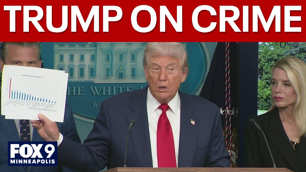 Pres. Trump places DC police under federal control [FULL]