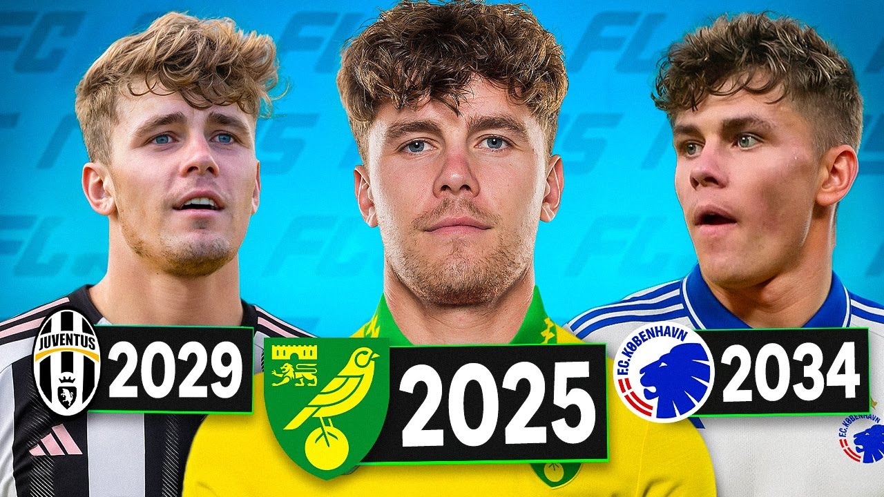 Jeg Spillede hele Mathias Kvistgaardens Karriere!⚽️