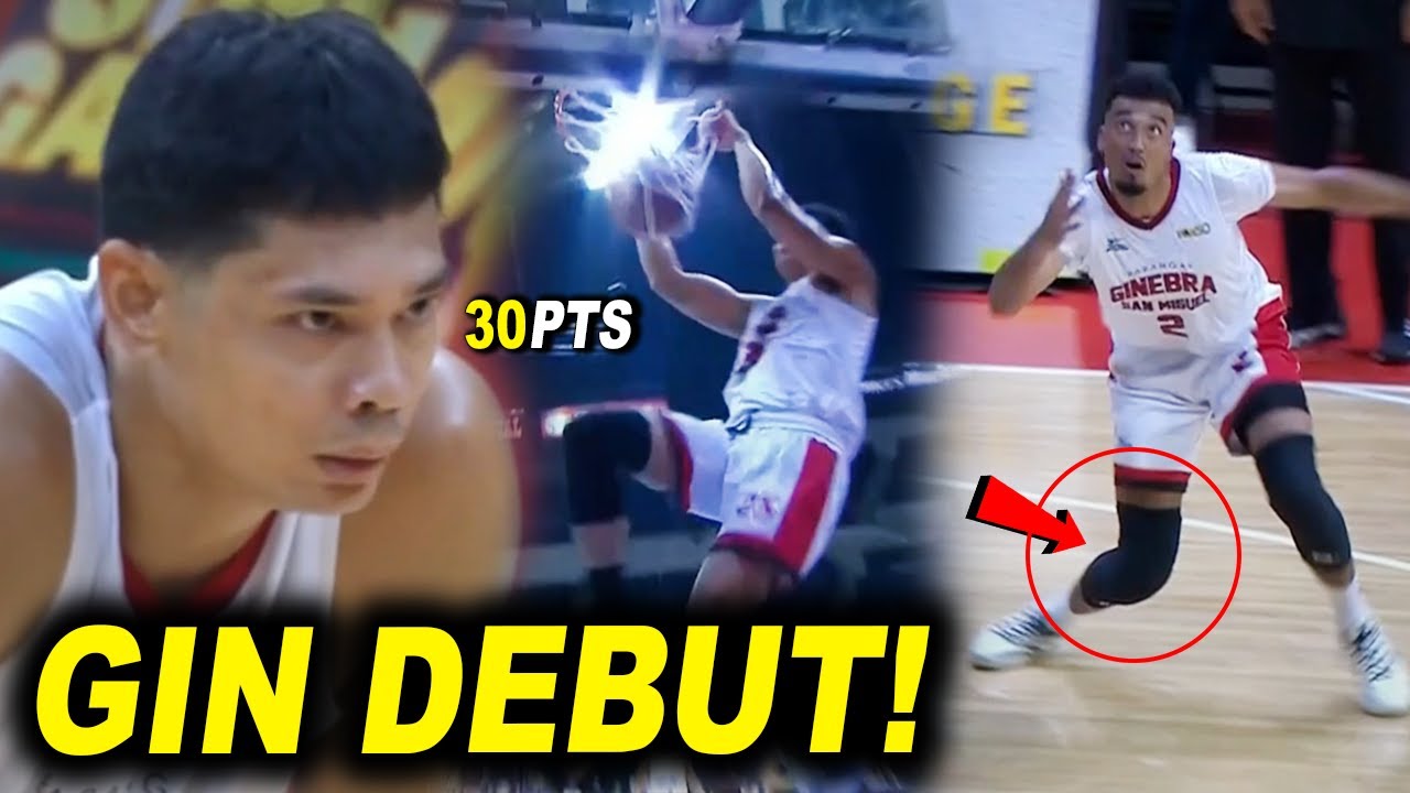 GINEBRA DEBUT! Naghalimaw agad si Japeth! | Kinabahan ang lahat sa nangyare kay Jeremiah Gray!