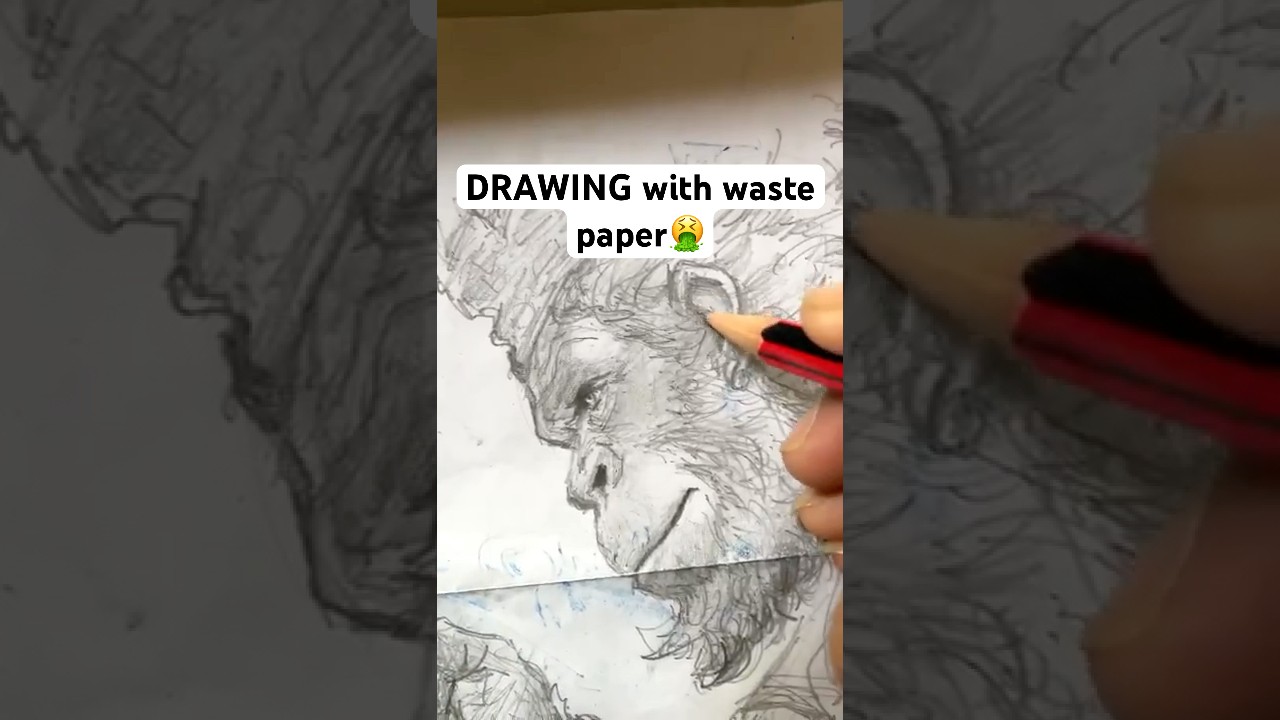 CAN I DRAW USING CHEAP ART MATERIALS?!  #art #shorts