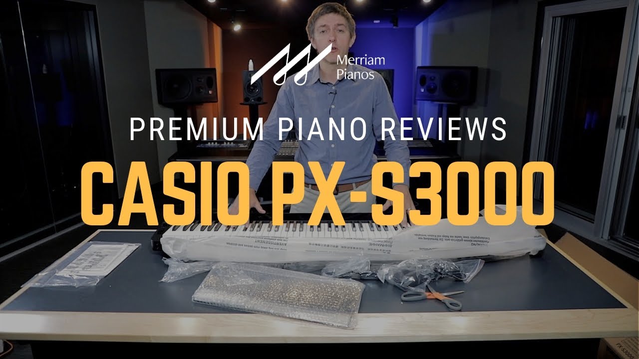 🎹Распаковка цифрового пианино Casio Privia PX-S3000! — Просто и стильно🎹
