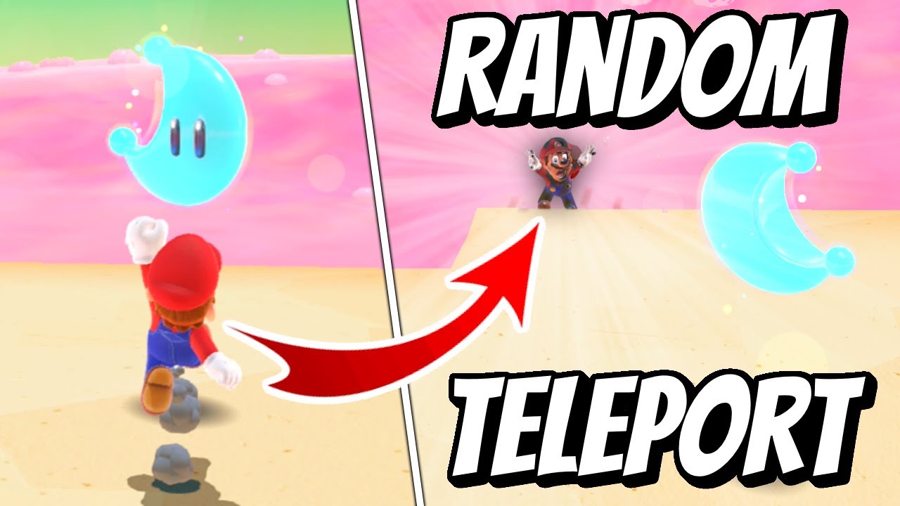 Mario Odyssey mit Random Teleports ist CHAOS PUR!