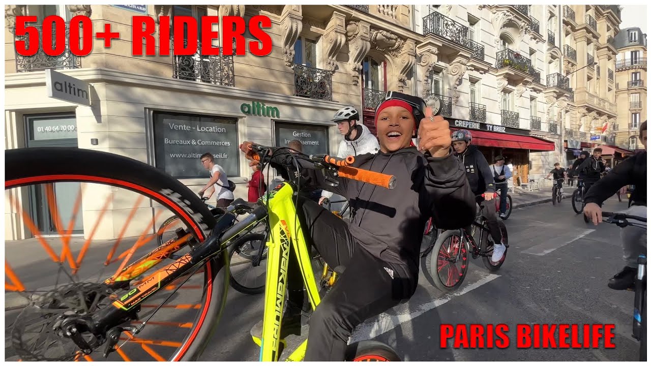 BIKELIFE PARIS RASSEMBLEMENT 500+ RIDERS !! 🤯🔥 @ridingzone