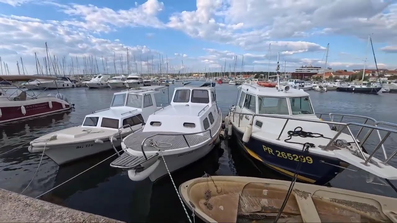 Exploring Biograd na Moru | Beautiful Croatian Seaside Town 4K
