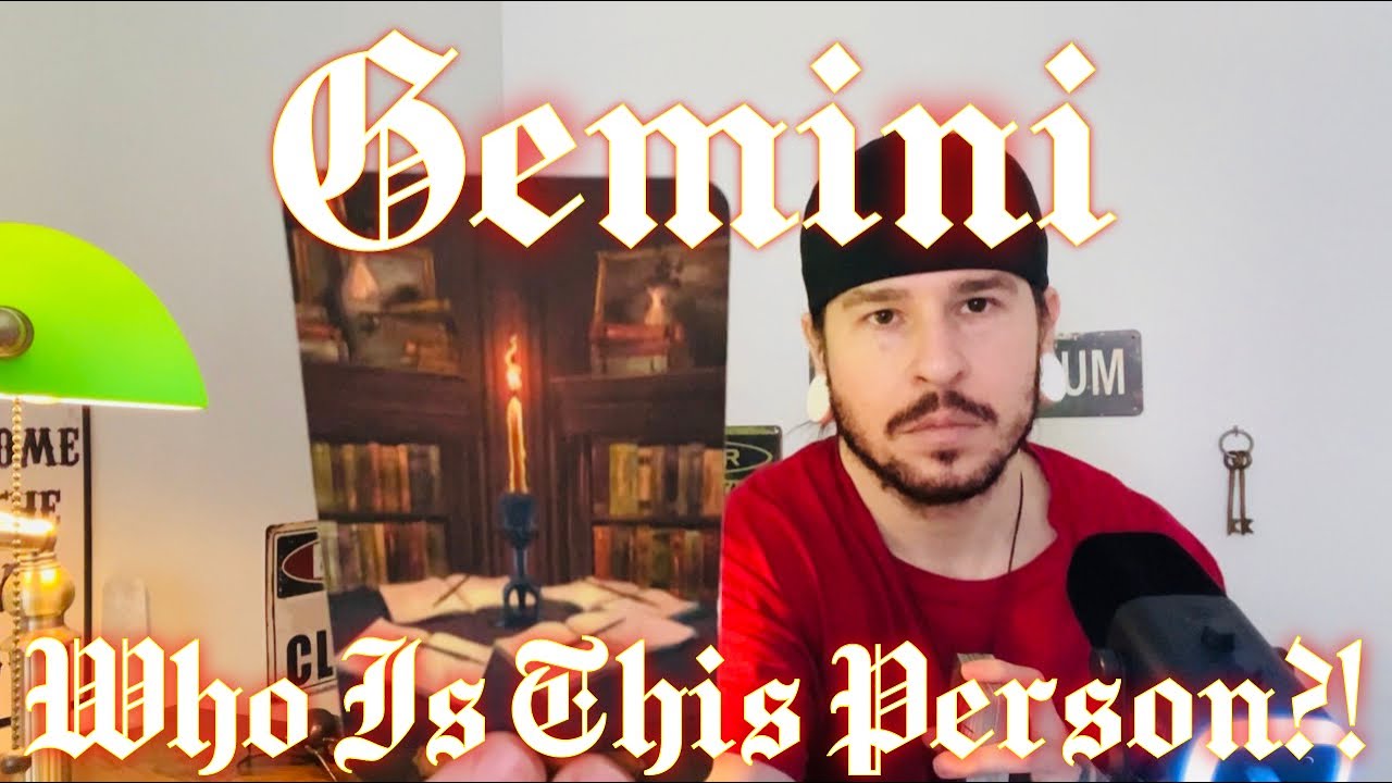 GEMINI 🧐 Who is this person?! - THEYRE TRYING TOO HARD TO MAKE A GOOD IMPRESSION WITH YOU