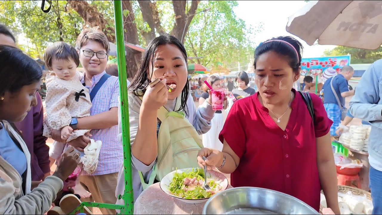 အမြည်းကျွေးတော့....မမဝိုင်တို့ အဝစား ဟိဟိ🤦‍♀️🤪