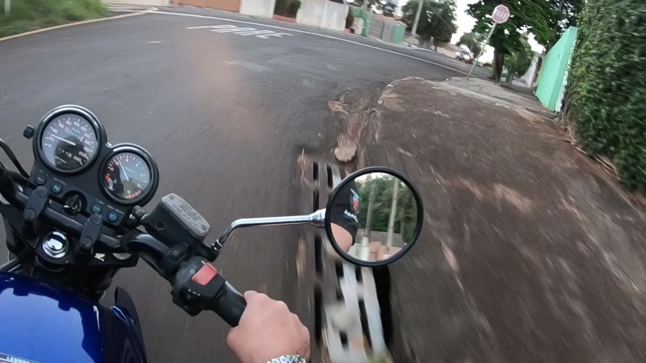 CB 500 - TESTANDO A 500 DA MINHA AMIGA #MOTOS #CB500 #HONDA