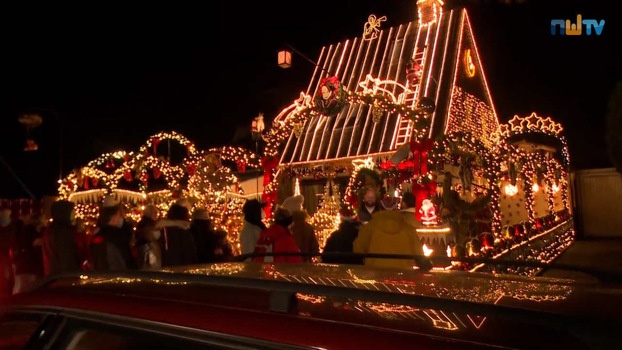Weihnachtshaus in Delmenhorst löst Verkehrschaos aus
