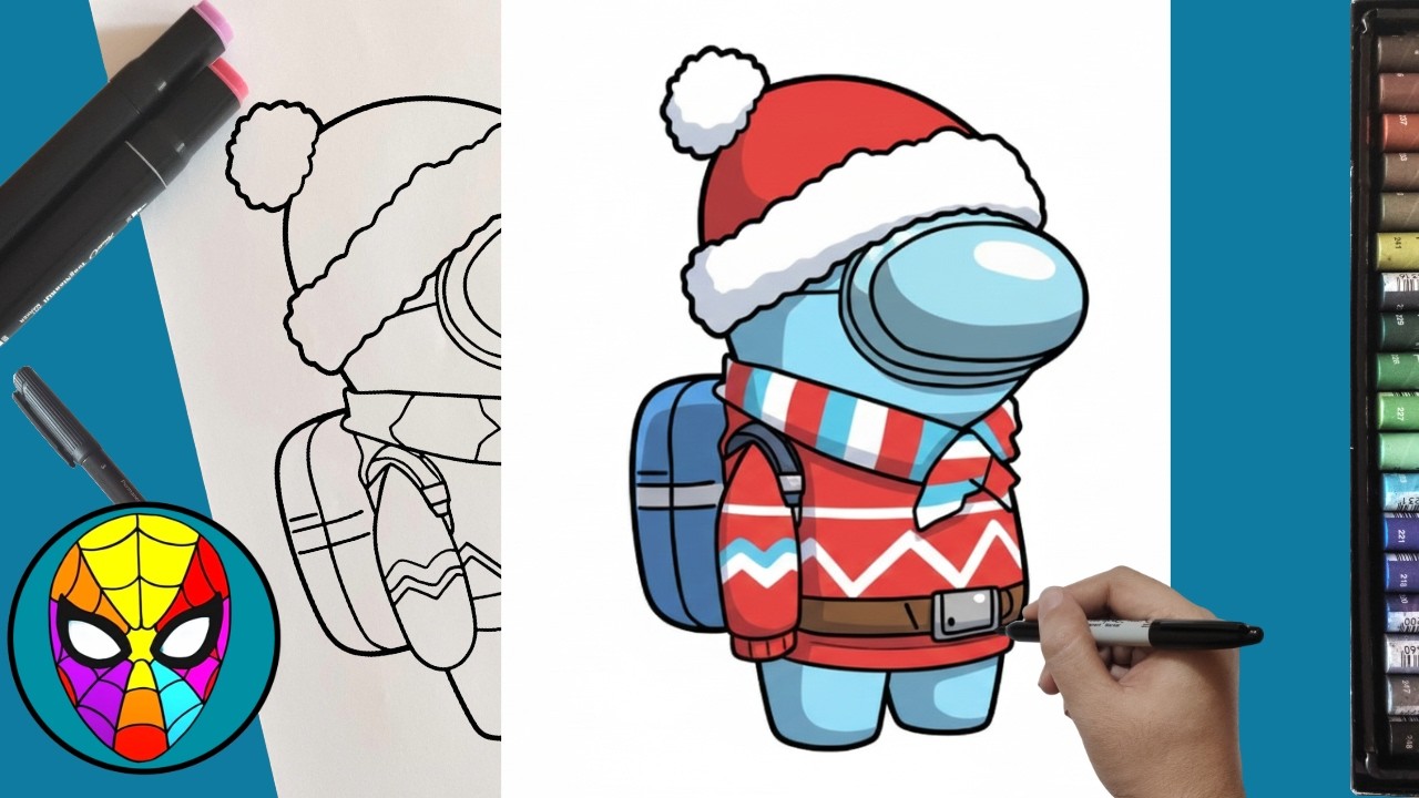 How To Draw Imposter | Among Us Hide N Seek