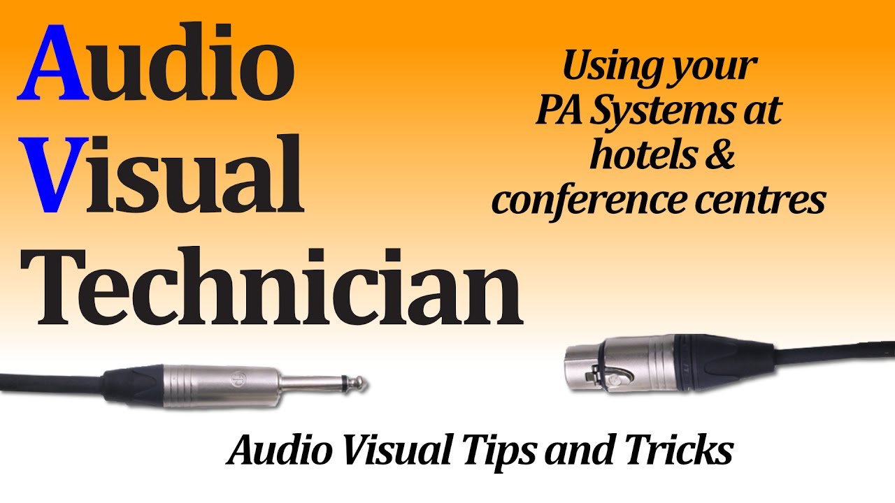 PA System in hotels and conference centres