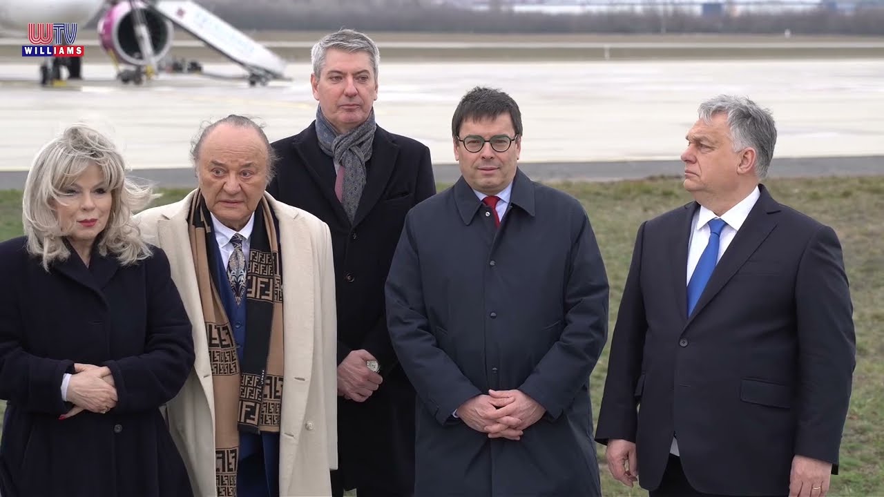 2026 02 27 Alapkő letétel a reptéren Williams Híradó