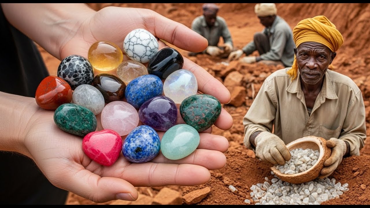 Nature's Hidden Gems A Visual Journey into Gemstone Discovery and Extraction