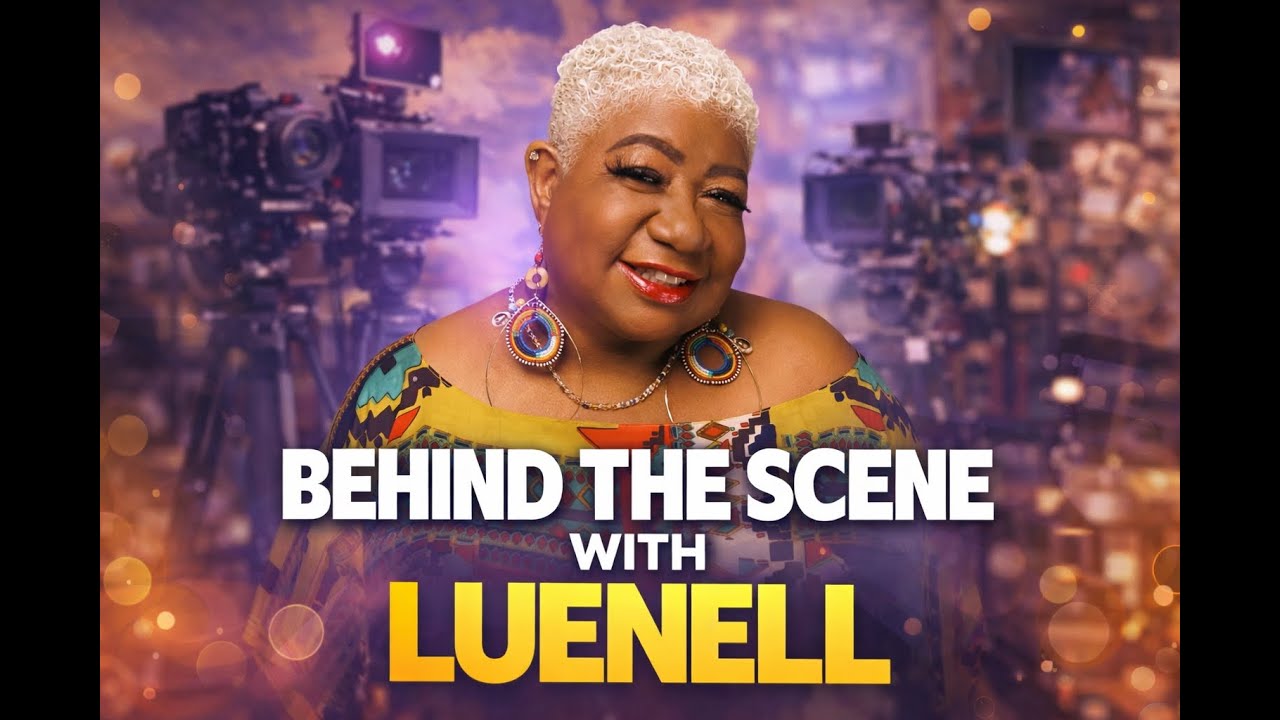 Behind the scene with Luenell #luenell #youtube