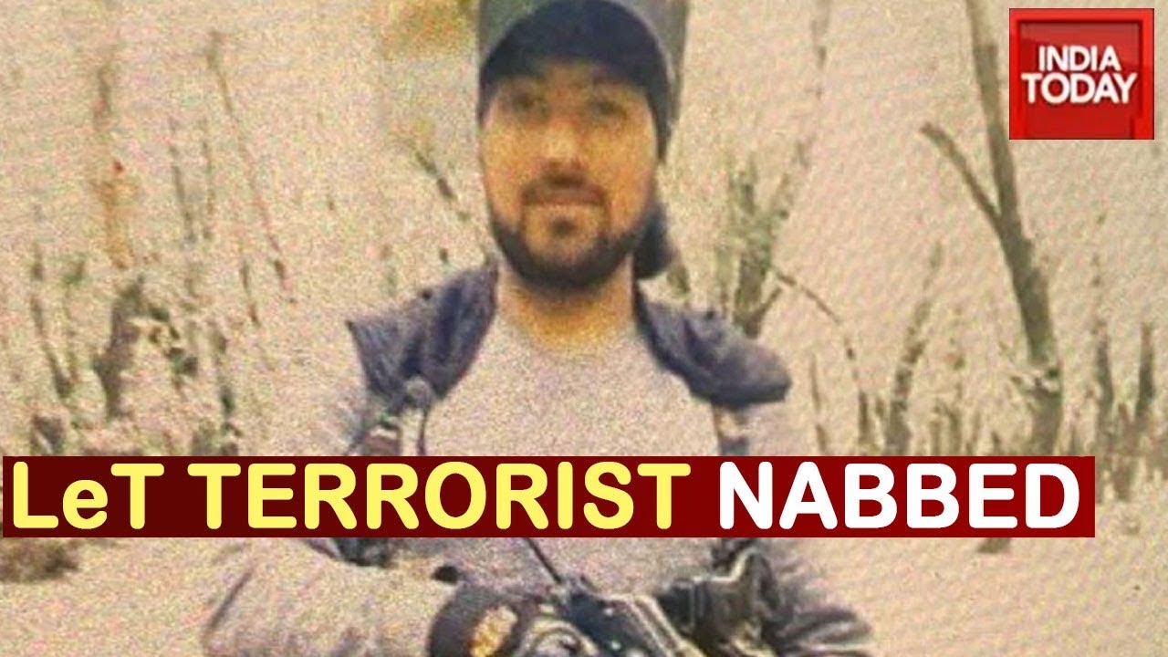 LeT Terrorist Nisar Dar Nabbed By Security Forces In Srinagar