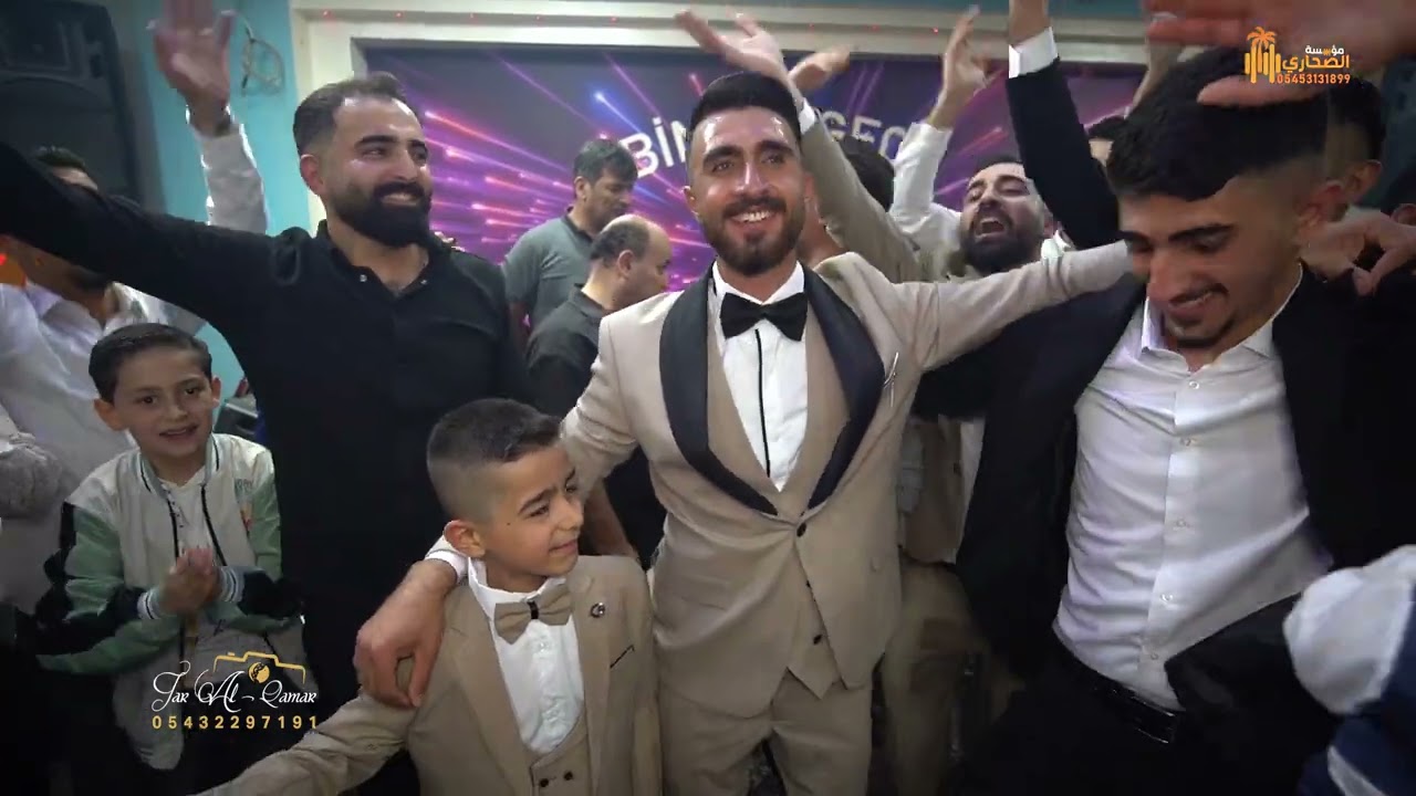 افراح آل احمد حفل زفاف العريس حسين محمود الاحمد الفنان رامي خيري PART 4