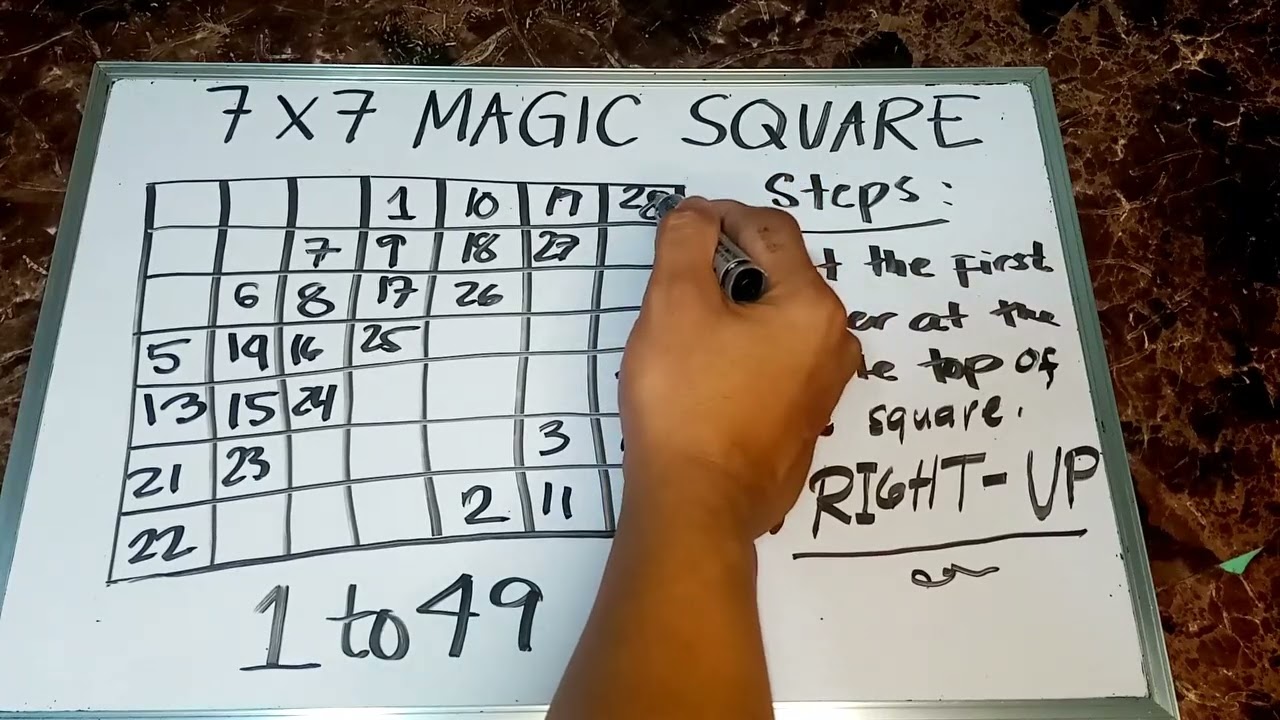 7x7 Magic Square