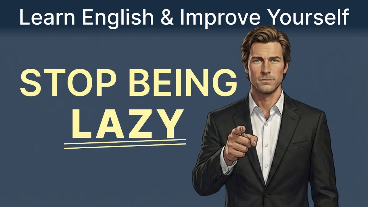 The 2-Minute Rule to Beat Laziness | Learn English (A2–B1)