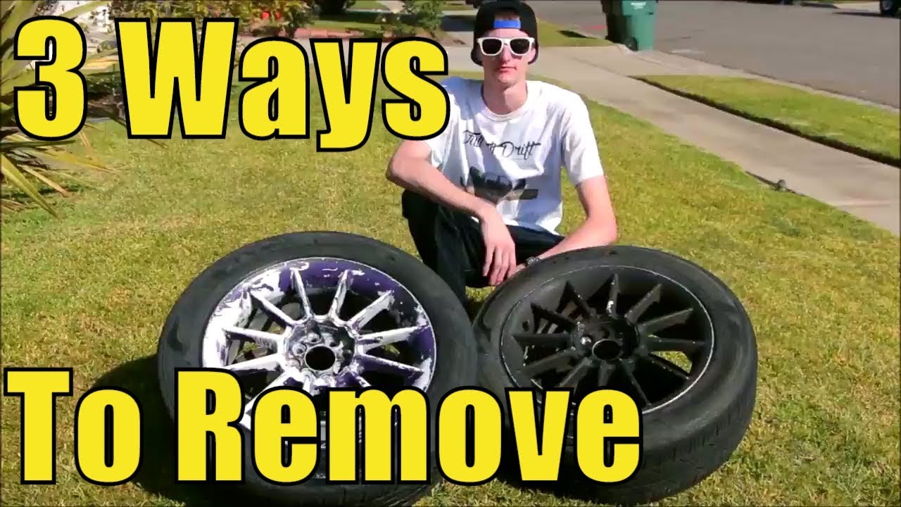 How To Remove Plasti Dip on Wheels / Rims