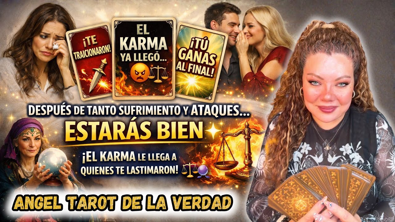 🔮A PESAR DE TANTO SUFRIMIENTO Y DOLOR VAS A ESTAR BIEN✨VIENE KARMA PARA QUIENES TE HICIERON LLORAR⚖️