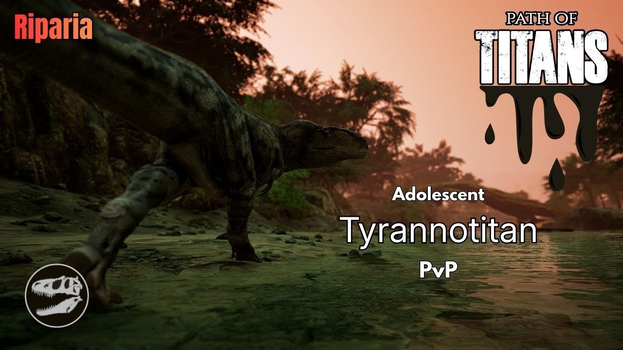 Выращиваю Тираннотитана на Рипарии! Официальные PvP-серверы - Path of Titans