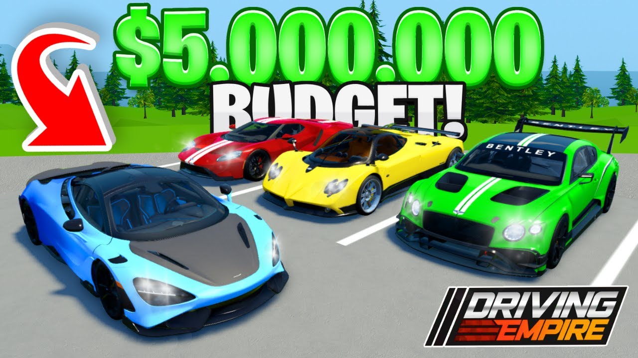 Битва гаражей на $5 000 000 в Driving Empire!