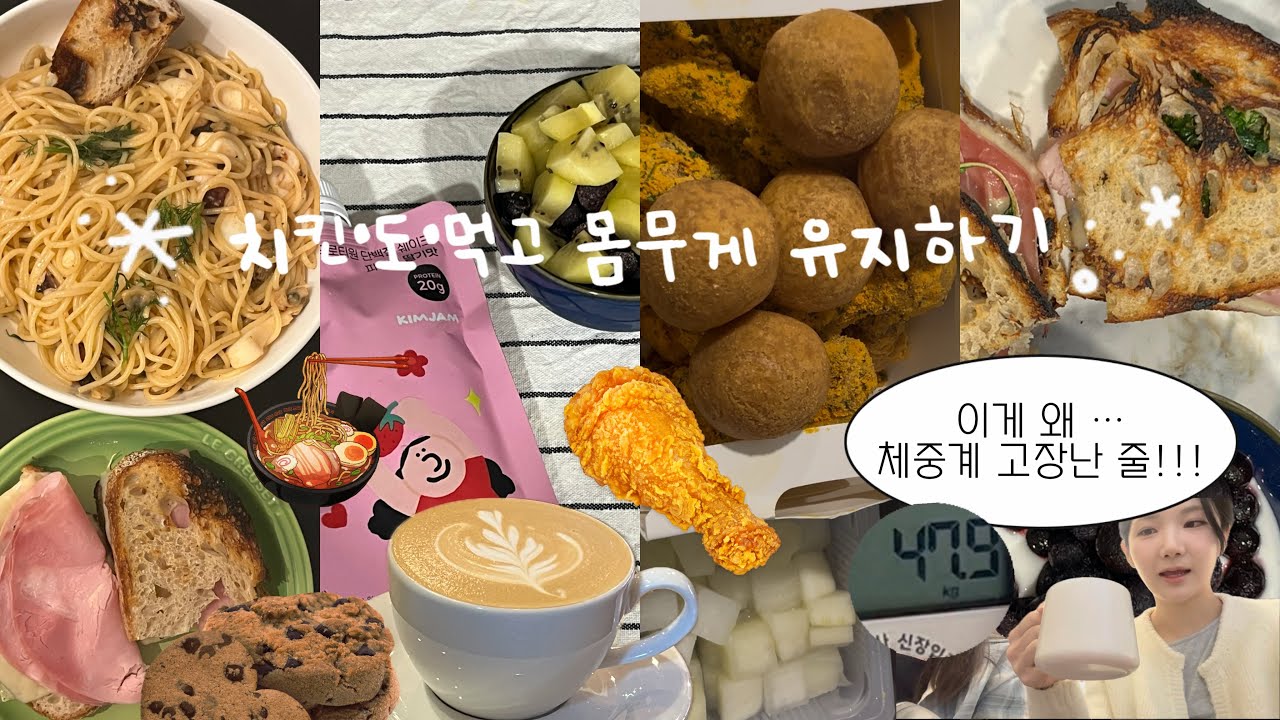 밤 9시에 치킨먹고 살아남기…세미 다이어터의 n끼