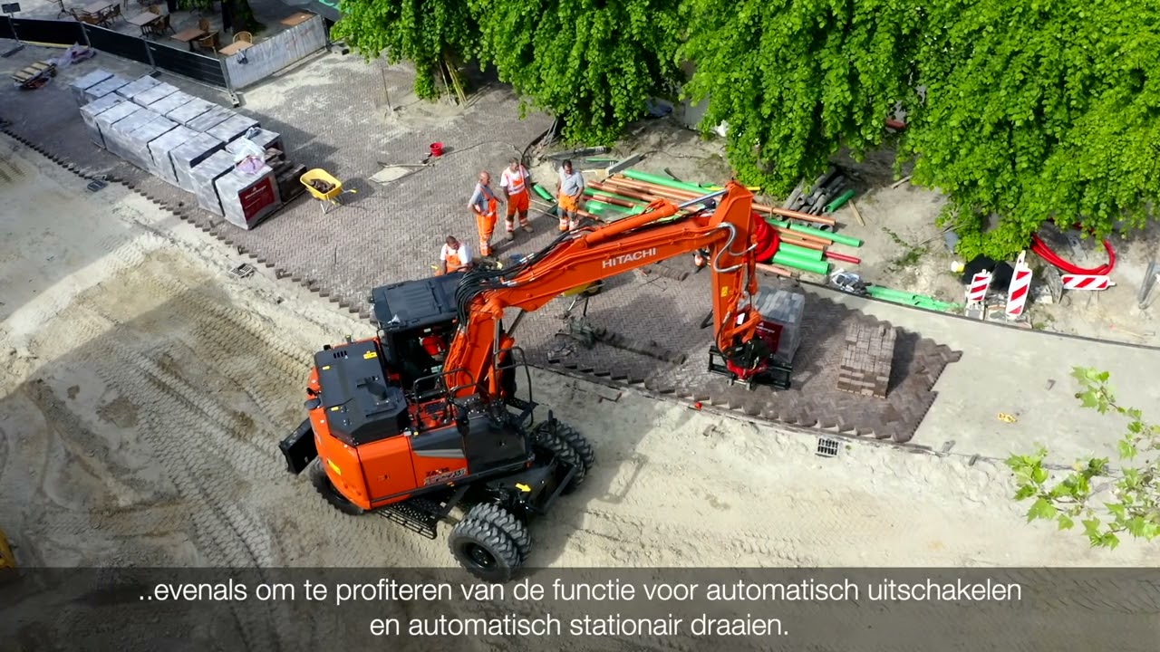 Verhoog uw omzet met de nieuwe serie Hitachi Zaxis-7 mobiele graafmachines