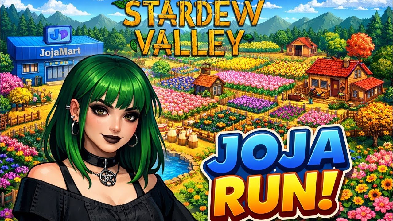 Stardew joja run, latenight bribing & cave spelunking & light commentary