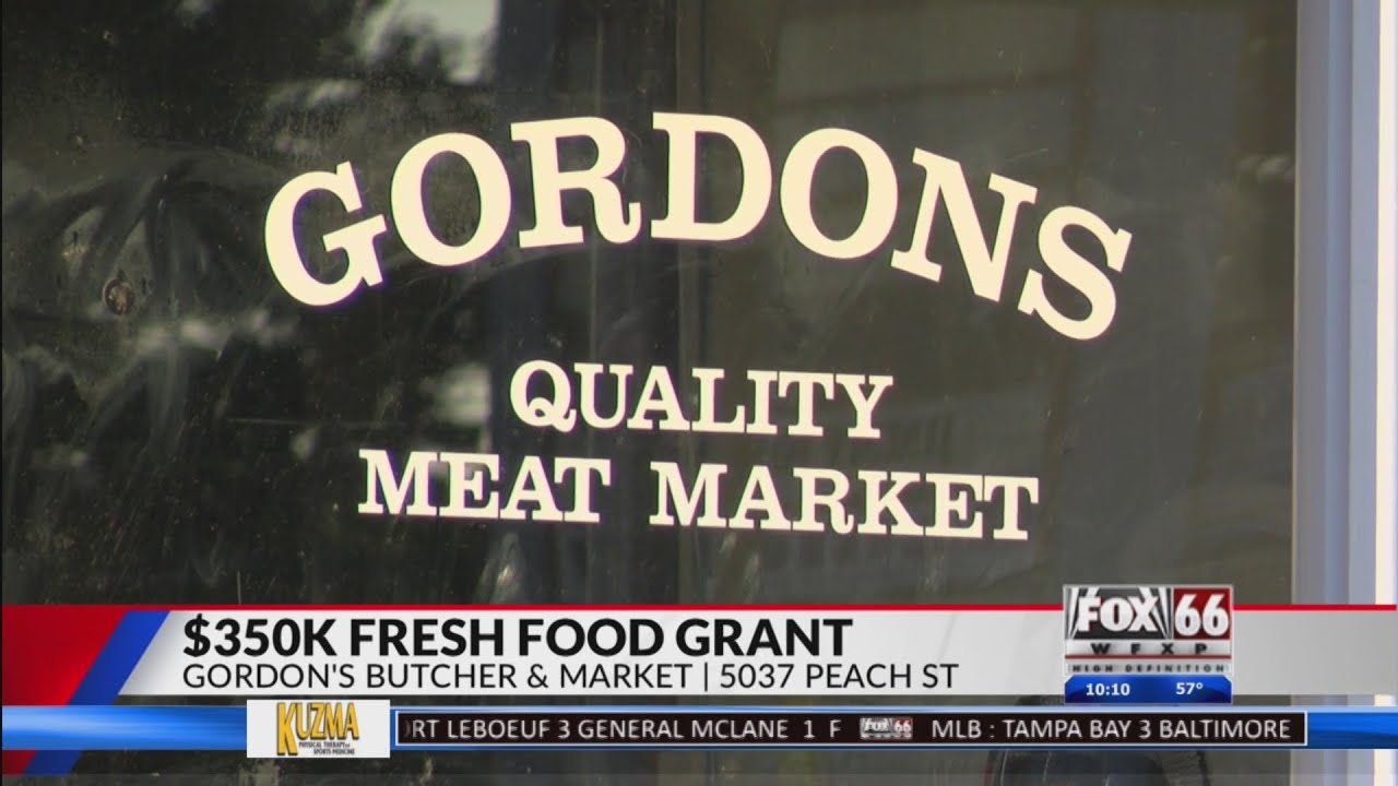 Gordon's Butcher and Market receives $350,000 in funding from PA Fresh Food Financing initiative