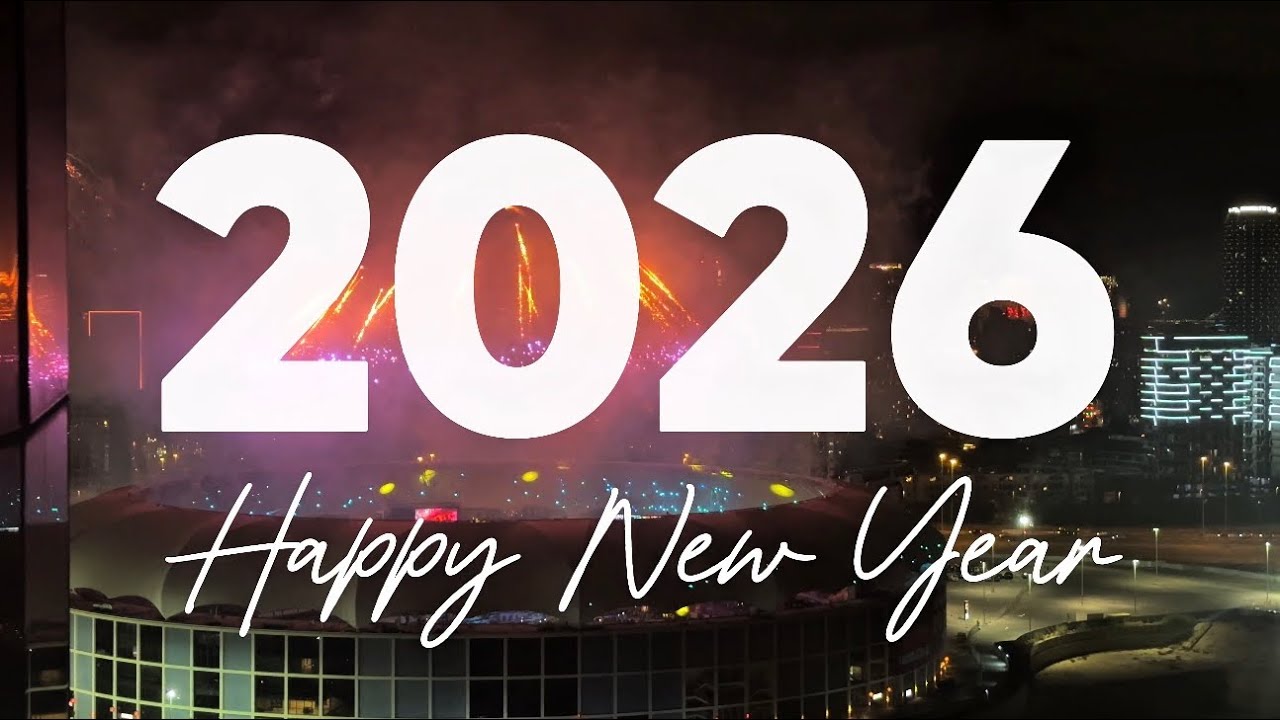 🎆 Fireworks Night 🎇 Happy New Year 2026 🎉