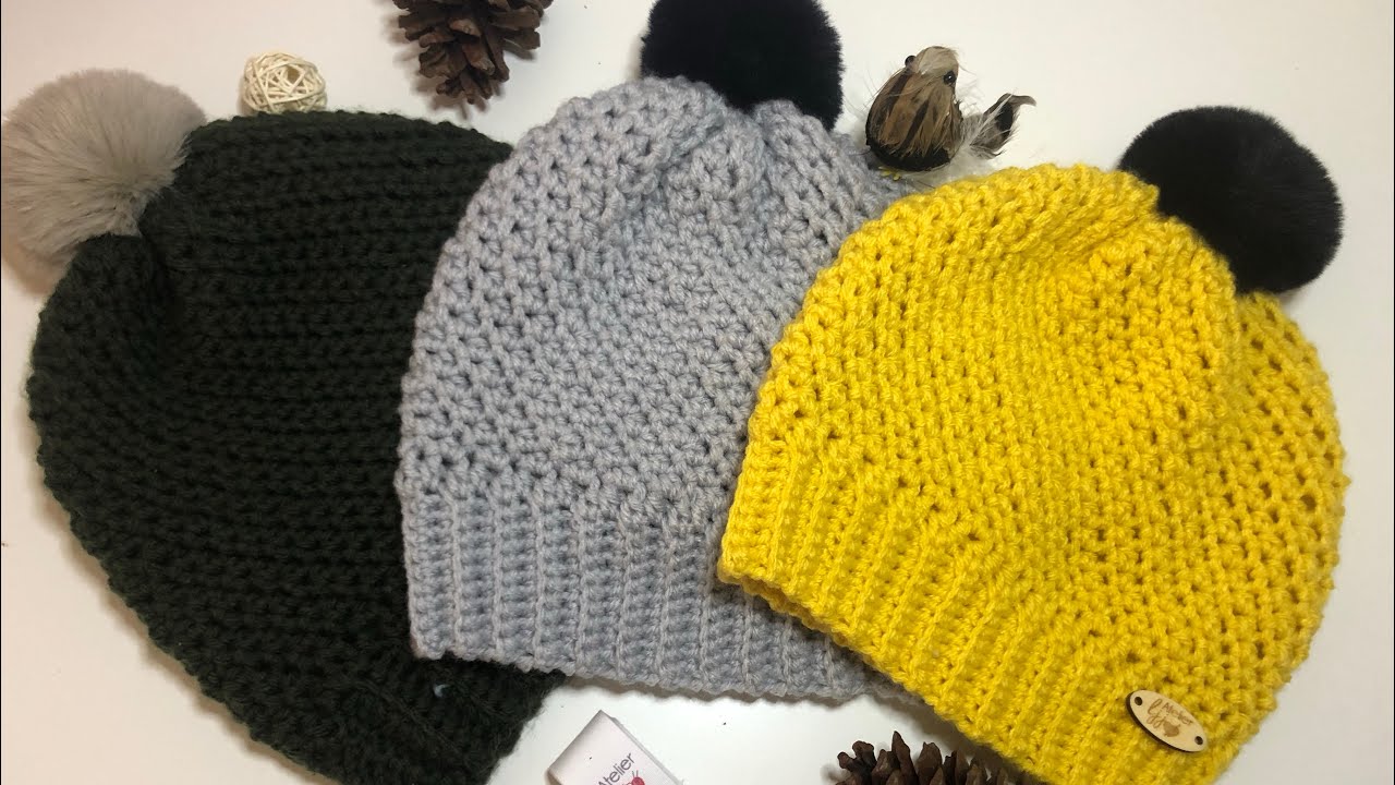 Bonnet au crochet : Crunchy