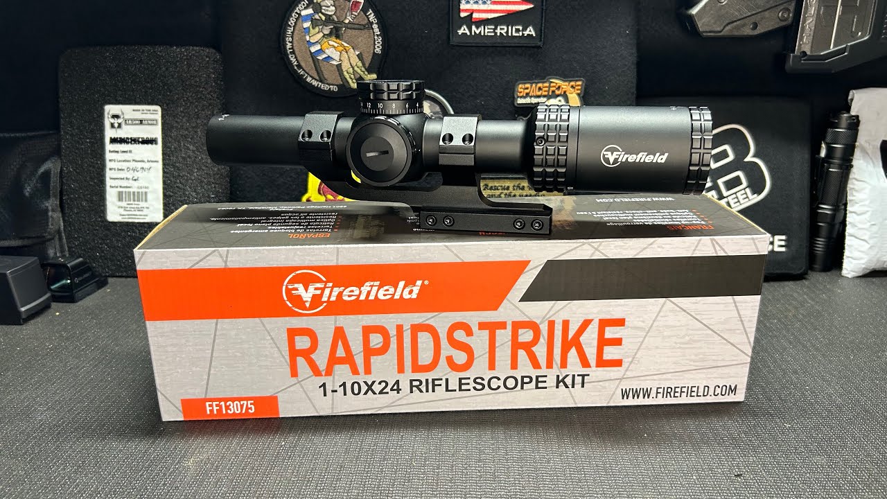 LPVO дешевле $200, и он отлично смотрится на 1x!!!- Firefield Rapidstrike 1-10x