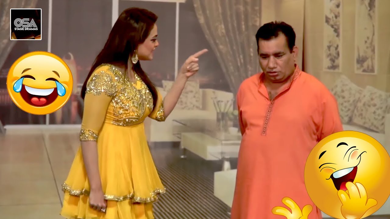 BUDHI NU THALEY LA KE RAKHNA II NASIR CHINYOTI & SOBIA KHAN 2019 New Stage Drama Best Comedy Clip😂