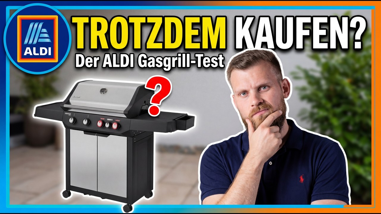 Der billigste ALDI Gasgrill ALLER ZEITEN?