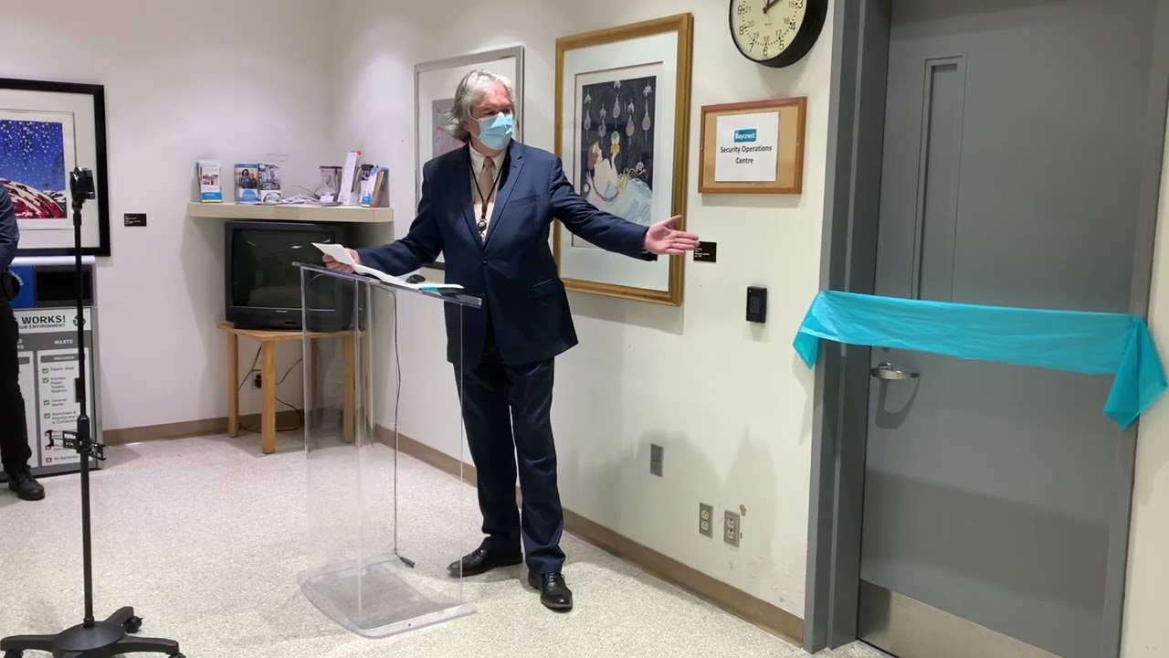 Baycrest Health Sciences Centre opens new SOC with ribbon cutting ceremony