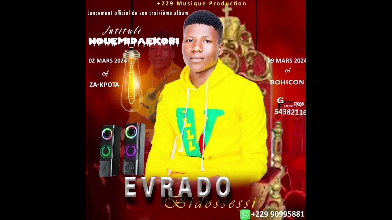 EVRADO BIDOSSESSSI Titre : NOUEMIDAÉKOBI 