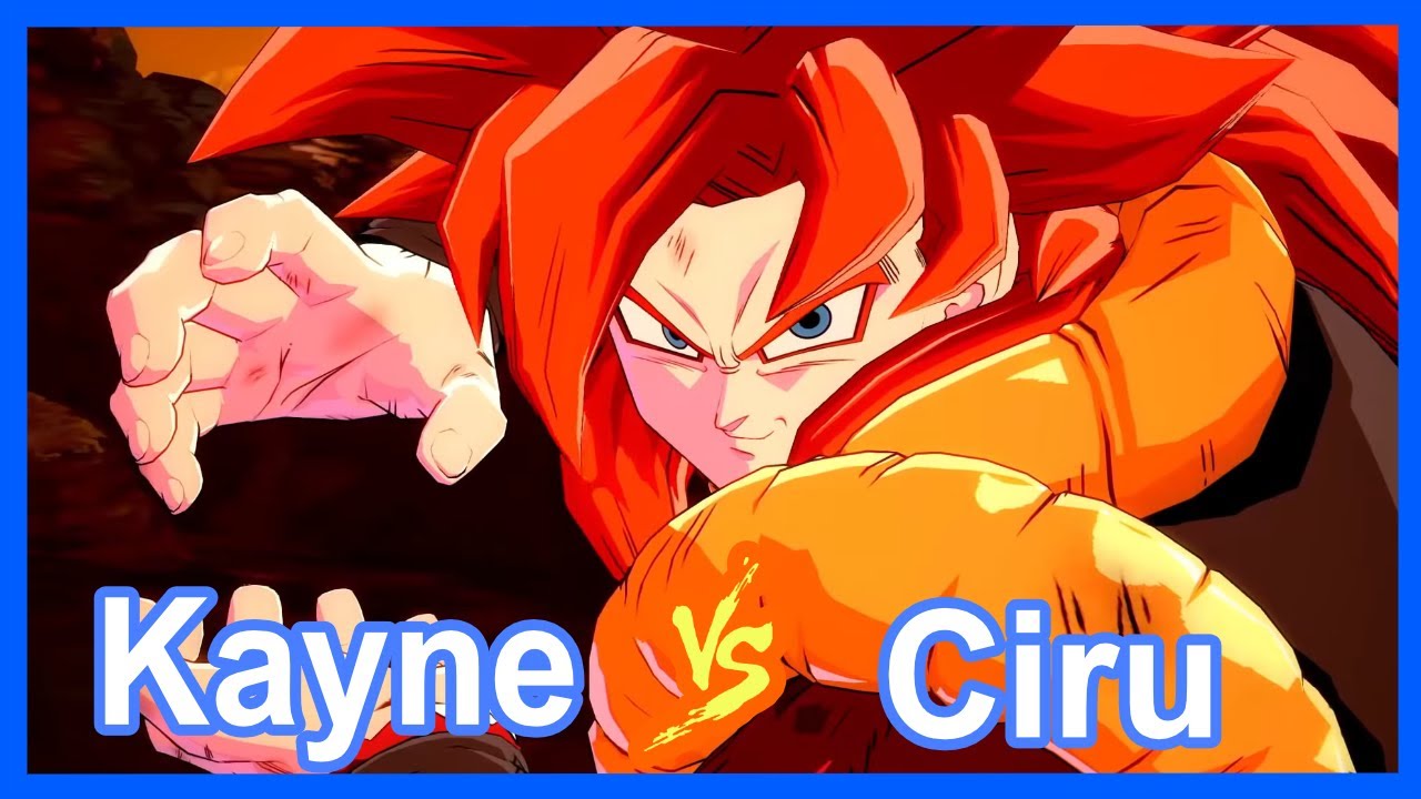 DBFZ Kayne (Gogeta, Android 17, Super Baby 2) VS Ciru (Goku, Vegito, Broly)
