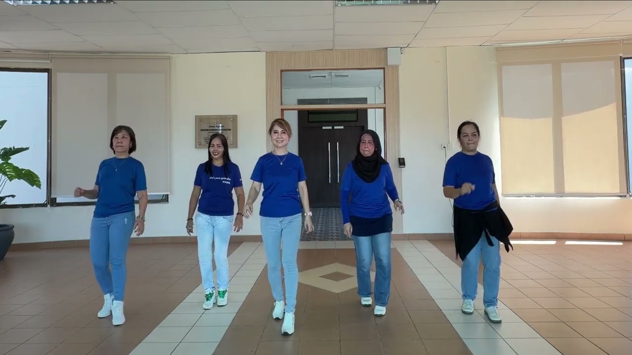 Proud and Free Line Dance demo by Janet's LD Group