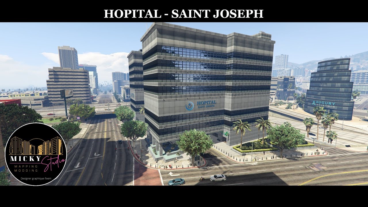 [FIVEM MLO] Hôpital Saint Joseph [MAPPING GTA5]