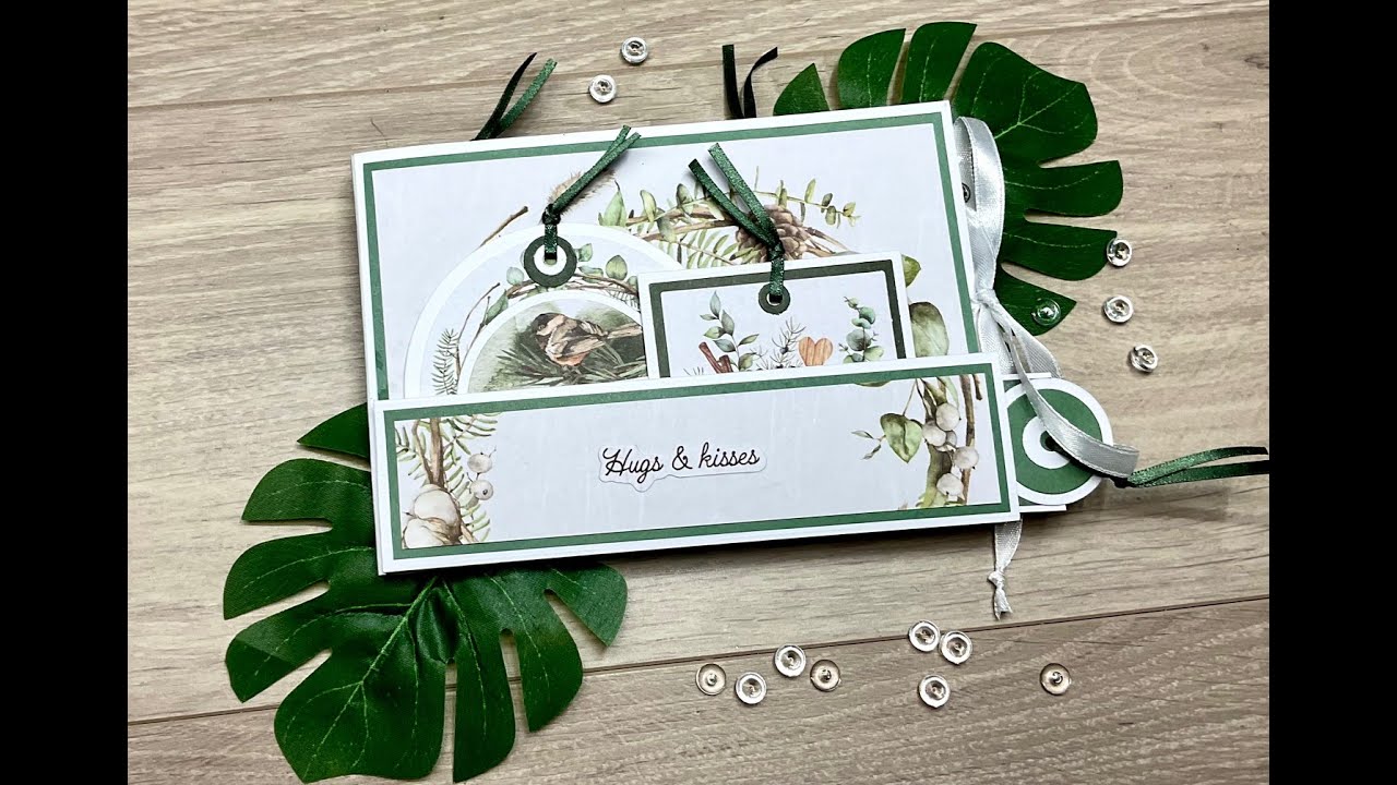 Special Christmas Card with 5 pockets. ( Dutch).
