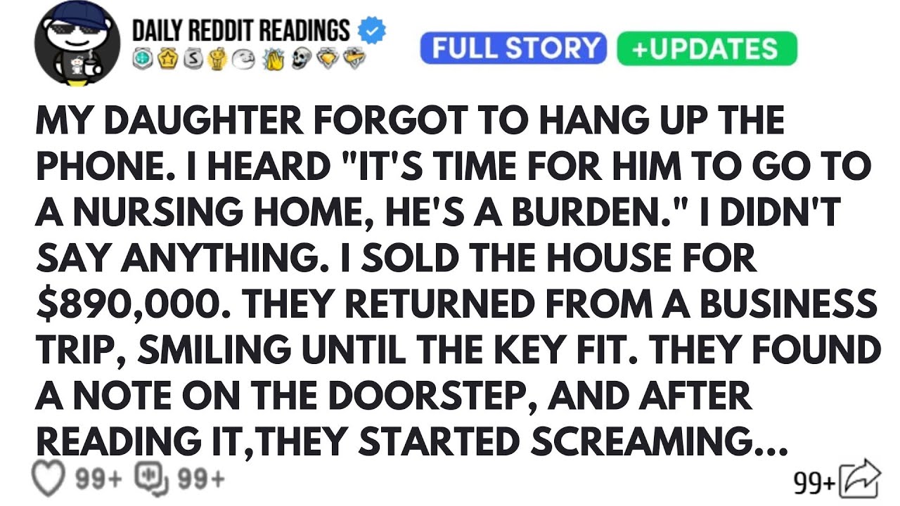 MY DAUGHTER FORGOT TO HANG UP THE PHONE. I HEARD 