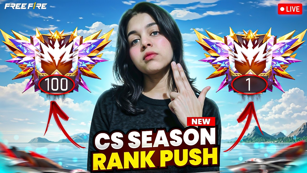 CS RANK PUSH TO REGION🔥💀Free fire live💗FF LIVE #shortsfeed #shortslive #ffshorts