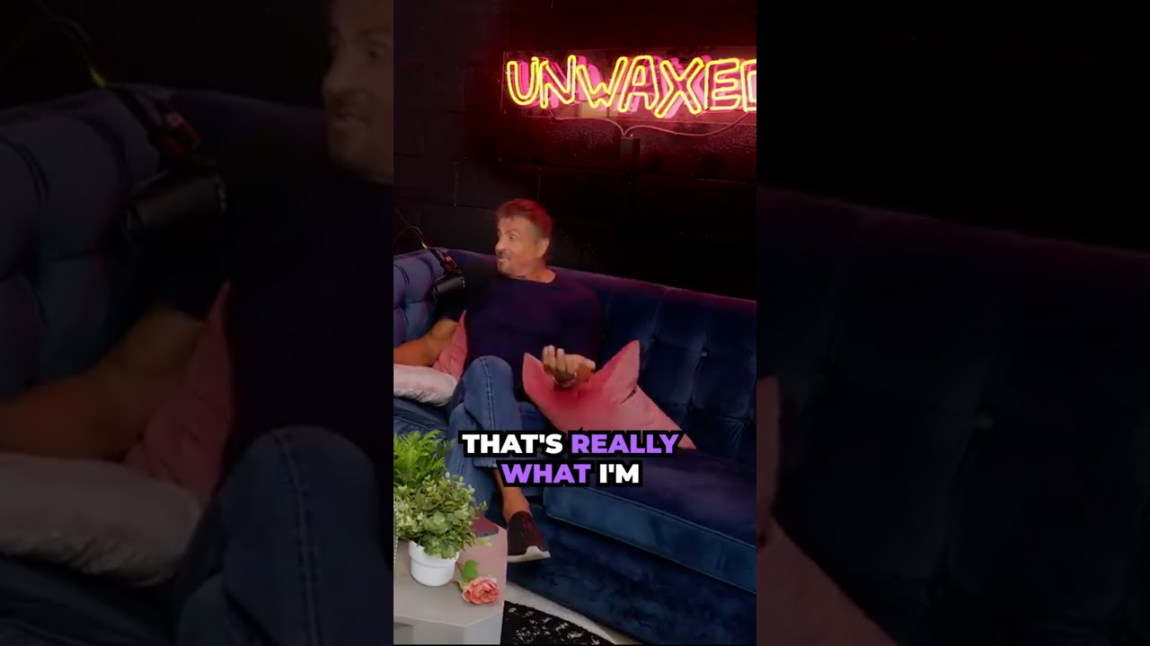 Interviewing Our Dad Sylvester Stallone | Episode 50 | Unwaxed Podcast