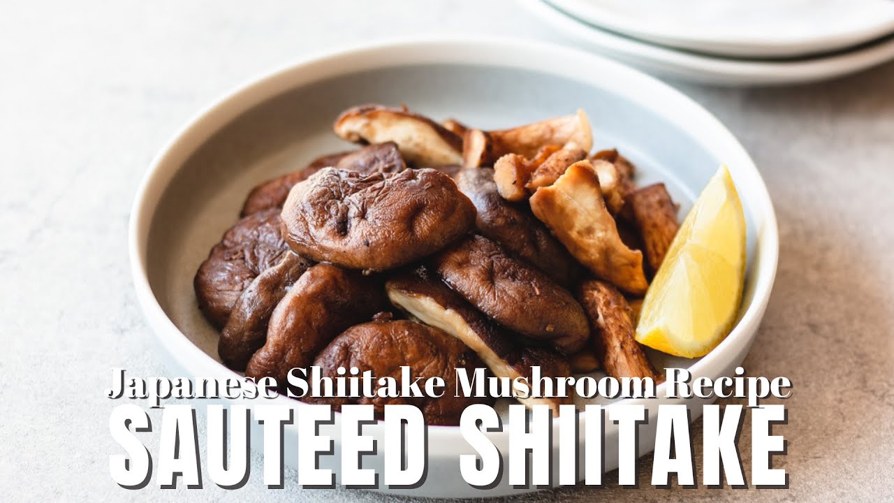 This Sauteed Shiitake Mushroom Recipe is Incredibly Addictive!