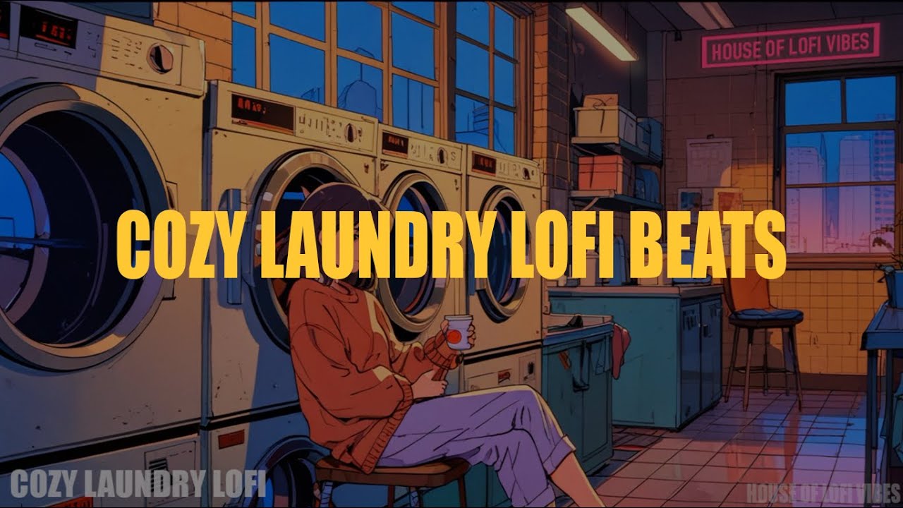 Cozy Laundry Lo-Fi ☁️ Chill Beats for Folding & Relaxing