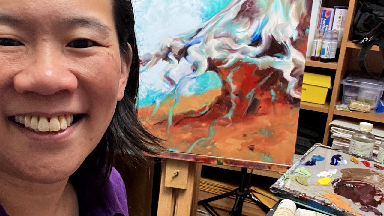 Painting Marathon Part 2, Geneva Oils: Solvent Free
