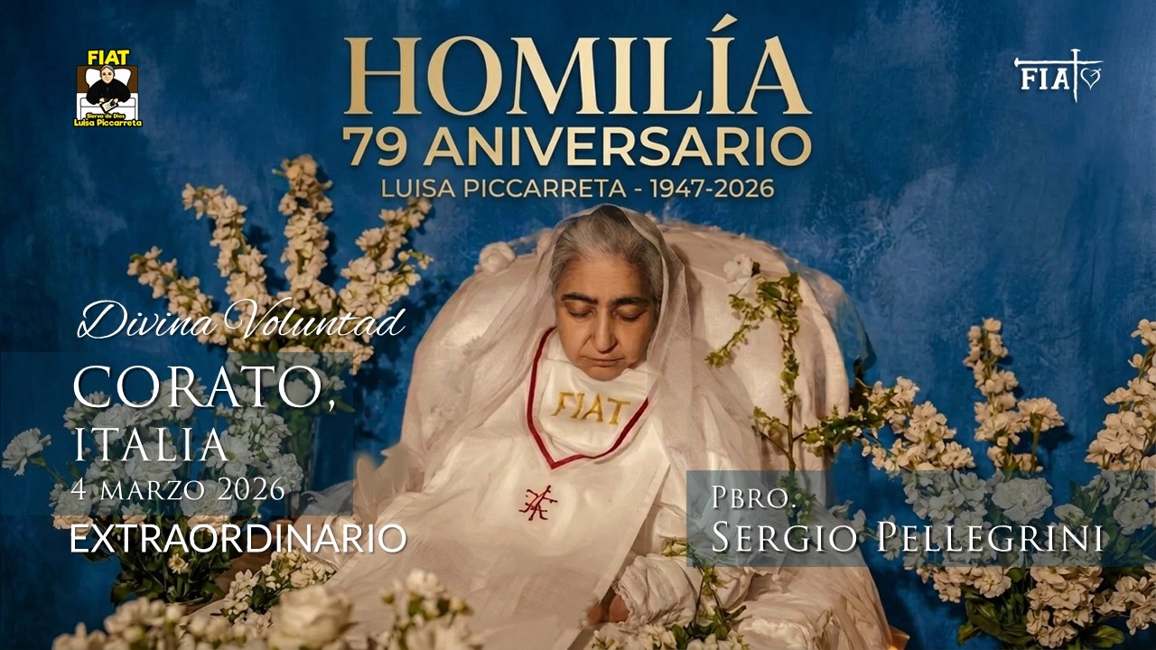CORATO, HOMILIA Misa 79 Aniversario muerte de Luisa I Pbro. Sergio Pellegrini y Pbro Vincenzo Bovino