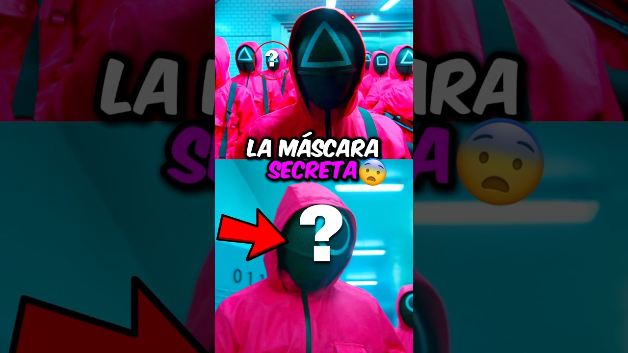 La m&aacute;scara que CASI NADIE NOT&Oacute; en EL JUEGO DEL CALAMAR 😱 #squidgame